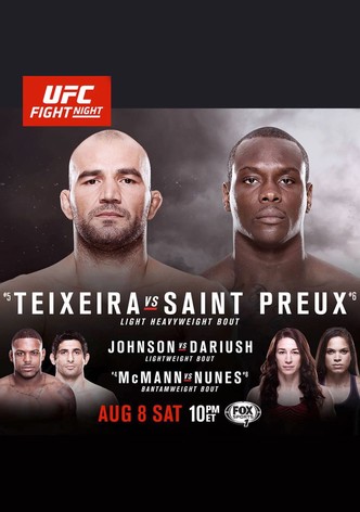 UFC Fight Night 73: Teixeira vs. Saint Preux