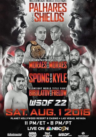 World Series of Fighting 22: Palhares vs. Shields