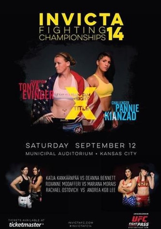 Invicta FC 14: Evinger vs. Kianzad
