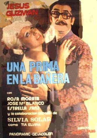 Una prima en la bañera