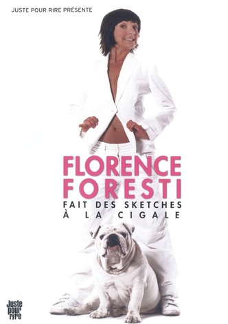 Florence Foresti fait des sketches à la Cigale