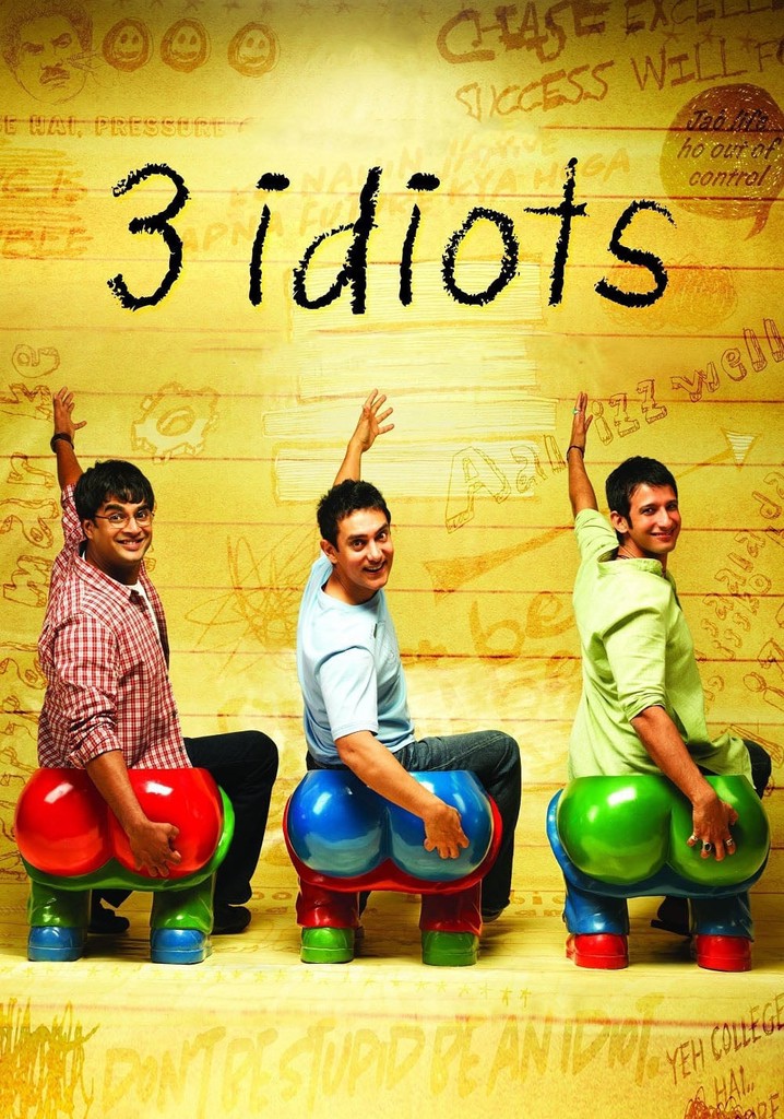 3 Idiots streaming where to watch movie online?