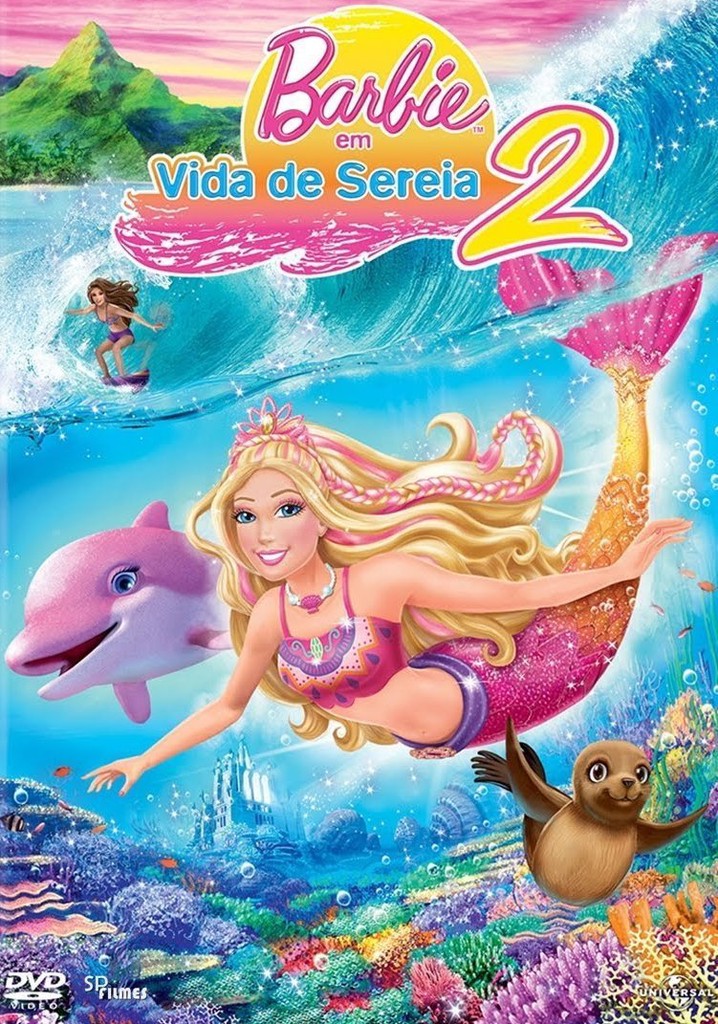 Barbie Vida de Sereia - jogos online de menina