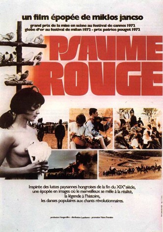 Psaume rouge