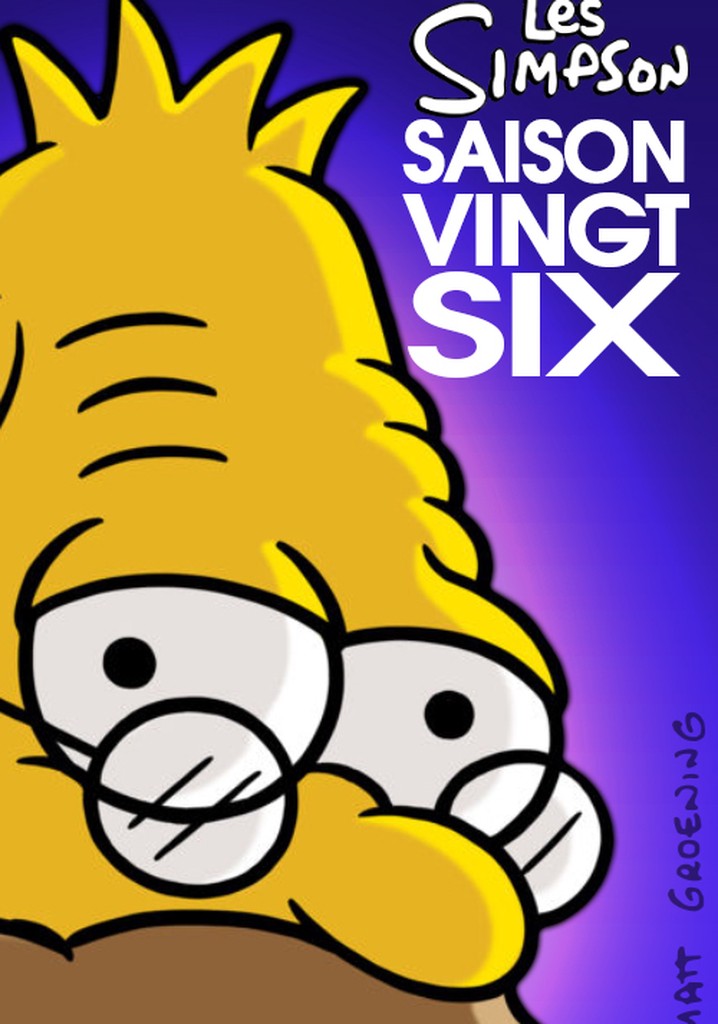 Saison 26 Les Simpson streaming où regarder les épisodes?