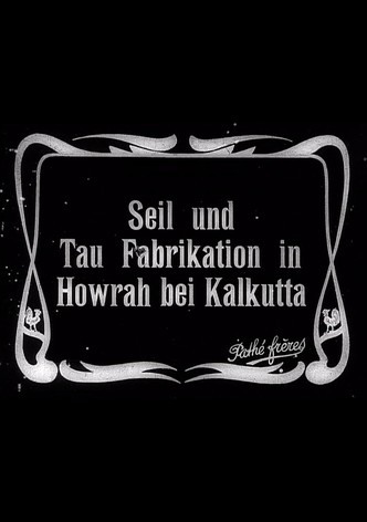Seil und Tau Fabrikation in Howrah bei Kalkutta