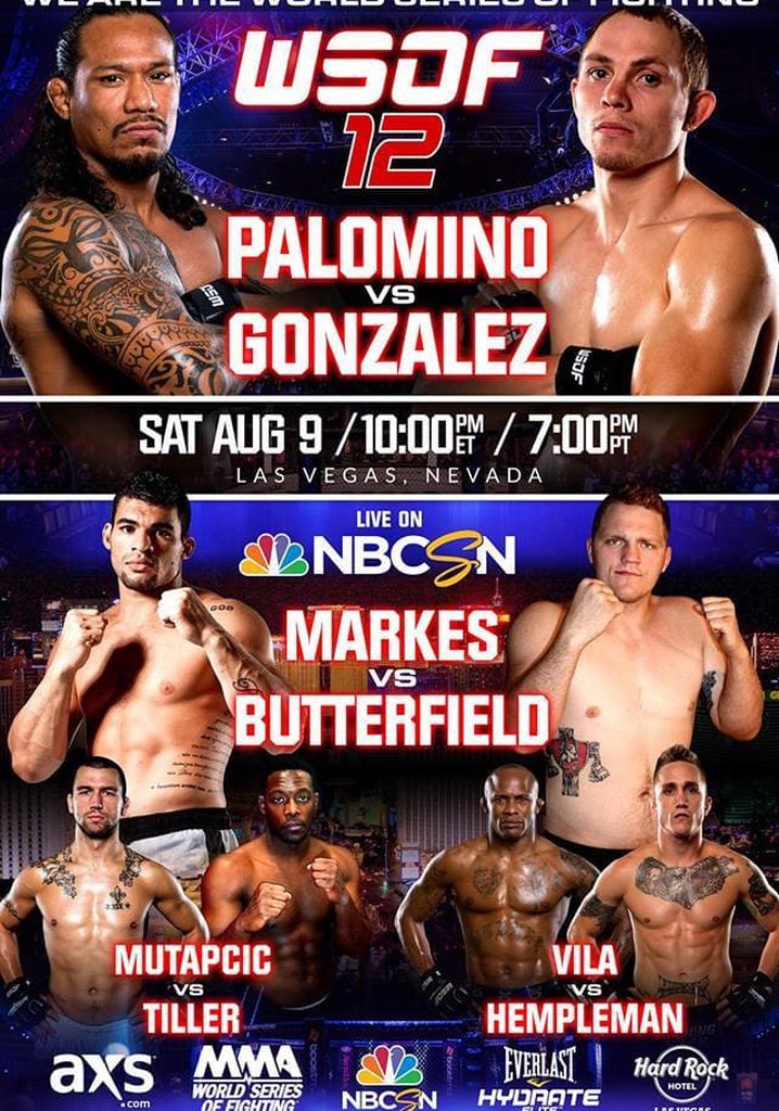 World Series of Fighting 12: Palomino vs Gonzalez
