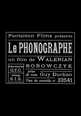 Le phonographe