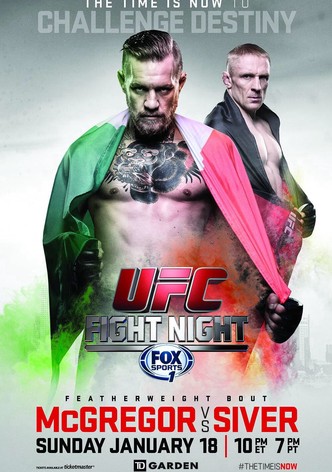 UFC Fight Night 59: McGregor vs. Siver