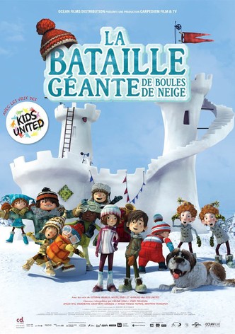 La bataille géante de boules de neige