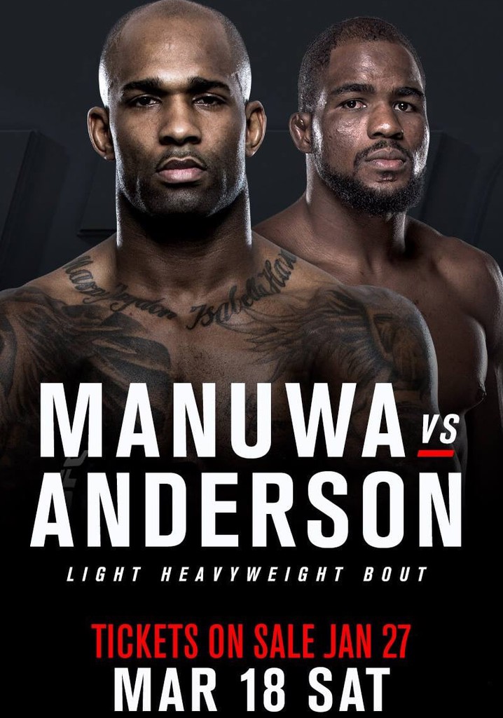 UFC Fight Night 107: Manuwa vs. Anderson