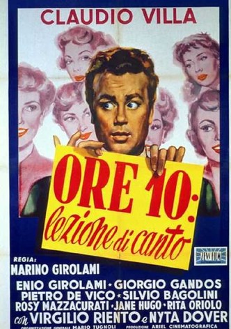 Ore 10: lezione di canto