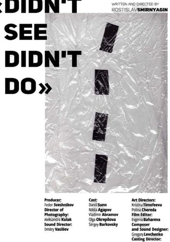 Didn't See Didn't Do