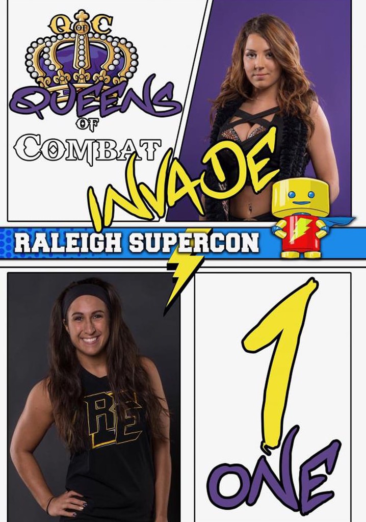 Queens of Combat Invade Supercon Night 1