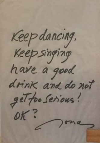 Keep singing: a tribute to Jonas Mekas