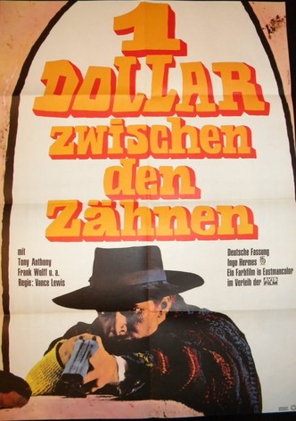 Ein Dollar zwischen den Zähnen