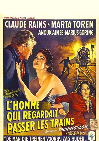 De man die treinen voorbij zag rijden