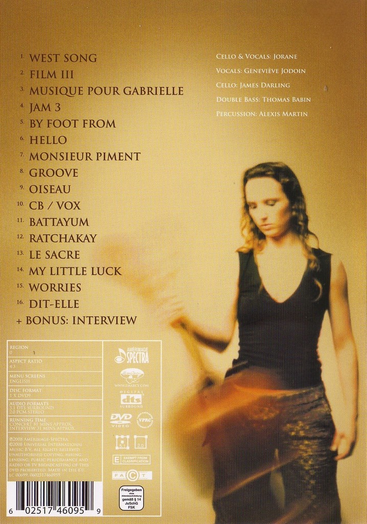 Jorane: Live in Montreal