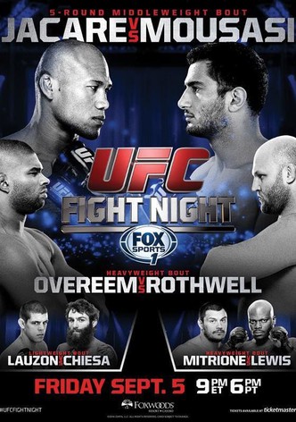 UFC Fight Night 50: Jacare vs. Mousasi