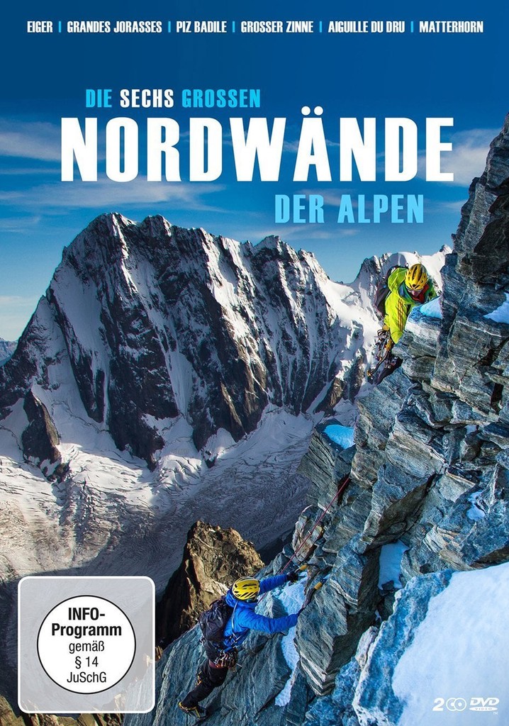 The Six Great North Faces of the Alps