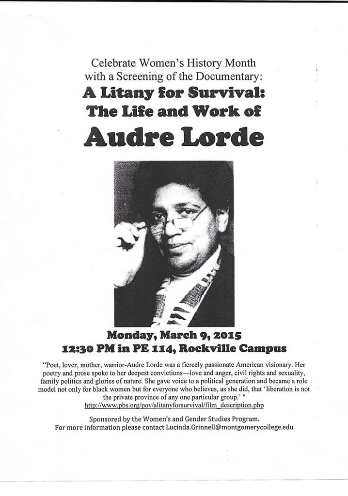 A Litany for Survival: The Life and Work of Audre Lorde