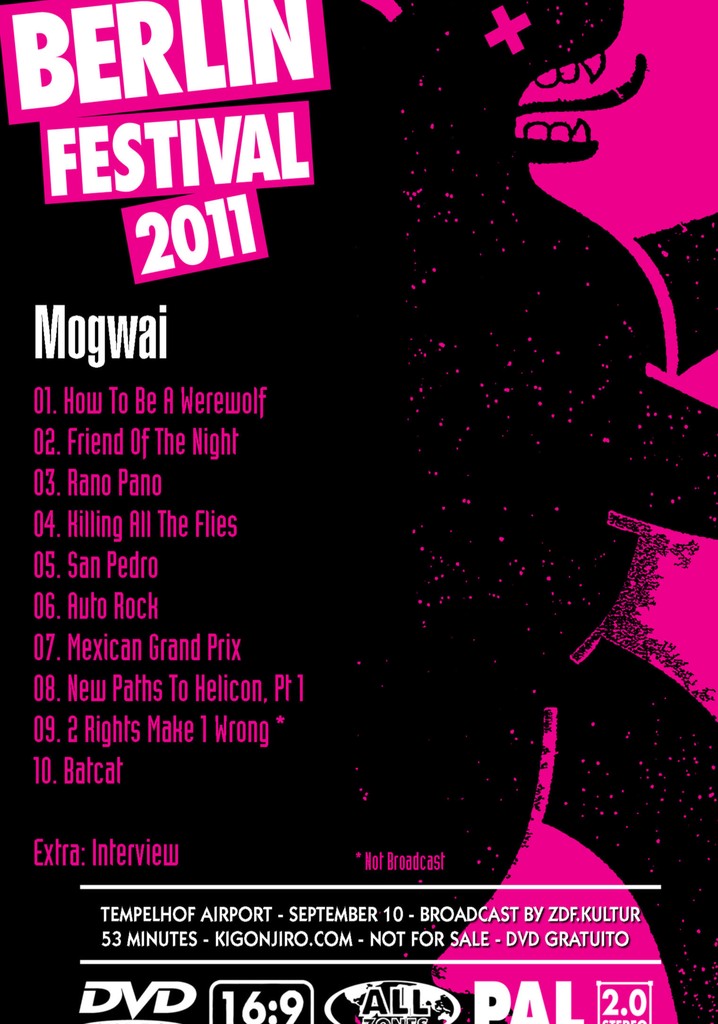 Mogwai - Berlin Festival 2011