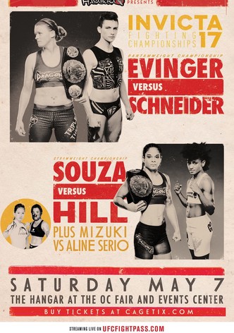 Invicta FC 17: Evinger vs. Schneider