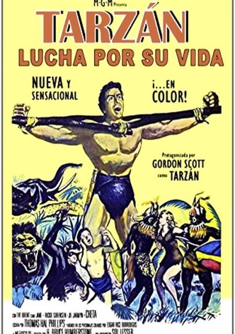 Tarzán lucha por su vida