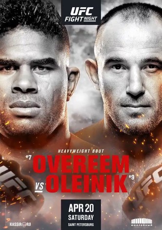 UFC on ESPN: Overeem vs. Oleinik