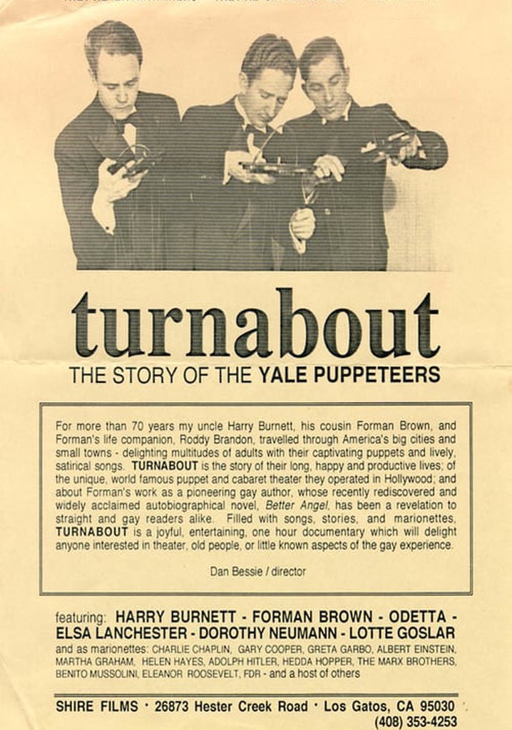 Turnabout: The Story of the Yale Puppeteers
