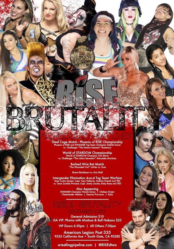 RISE Wrestling. RISE 6 Brutality