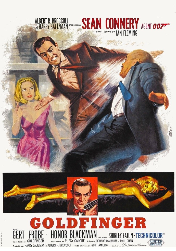 Où regarder Goldfinger en streaming complet et légal
