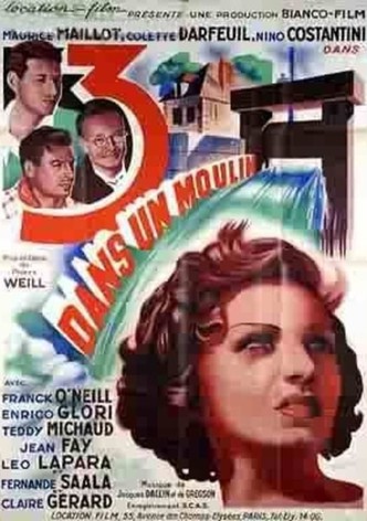 Trois dans un moulin