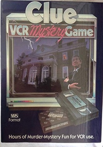 Clue VCR Mystery Game I and II