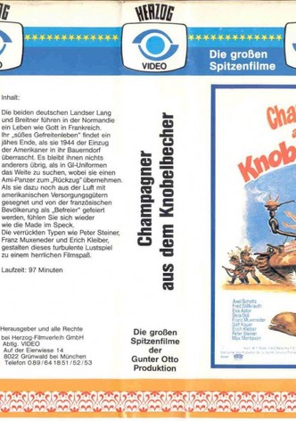 Champagner aus dem Knobelbecher