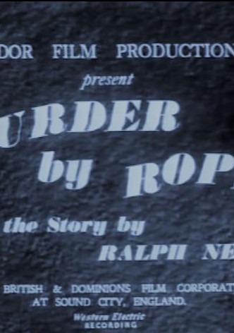Murder by Rope