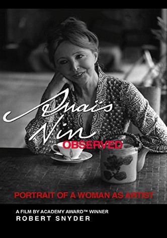 Anaïs Nin Observed