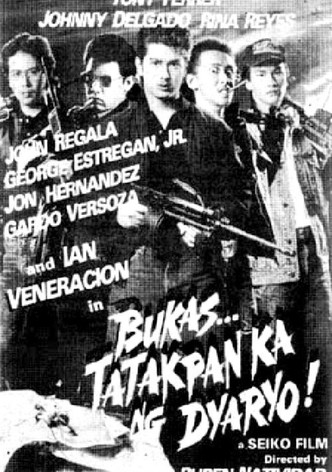 Bukas... Tatakpan ka ng Dyaryo!
