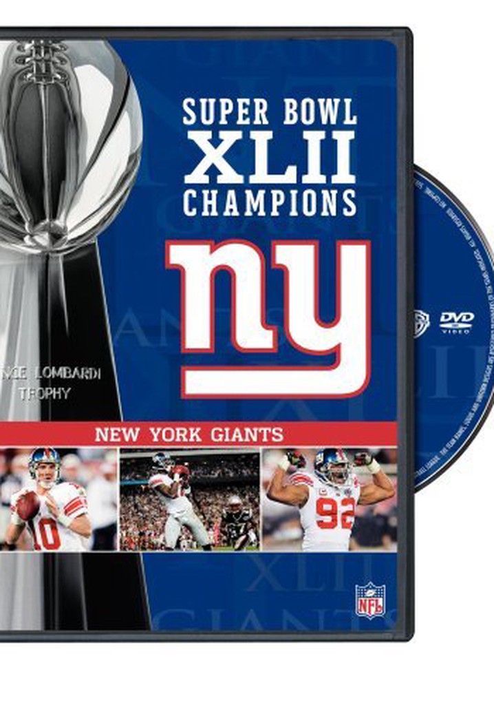 Super Bowl XLII Champions - New York Giants