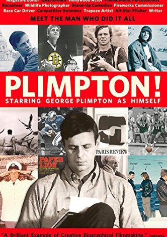 Plimpton! Starring George Plimpton as Himself