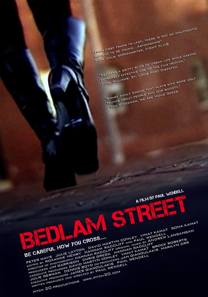 Bedlam Street streaming where to watch online?