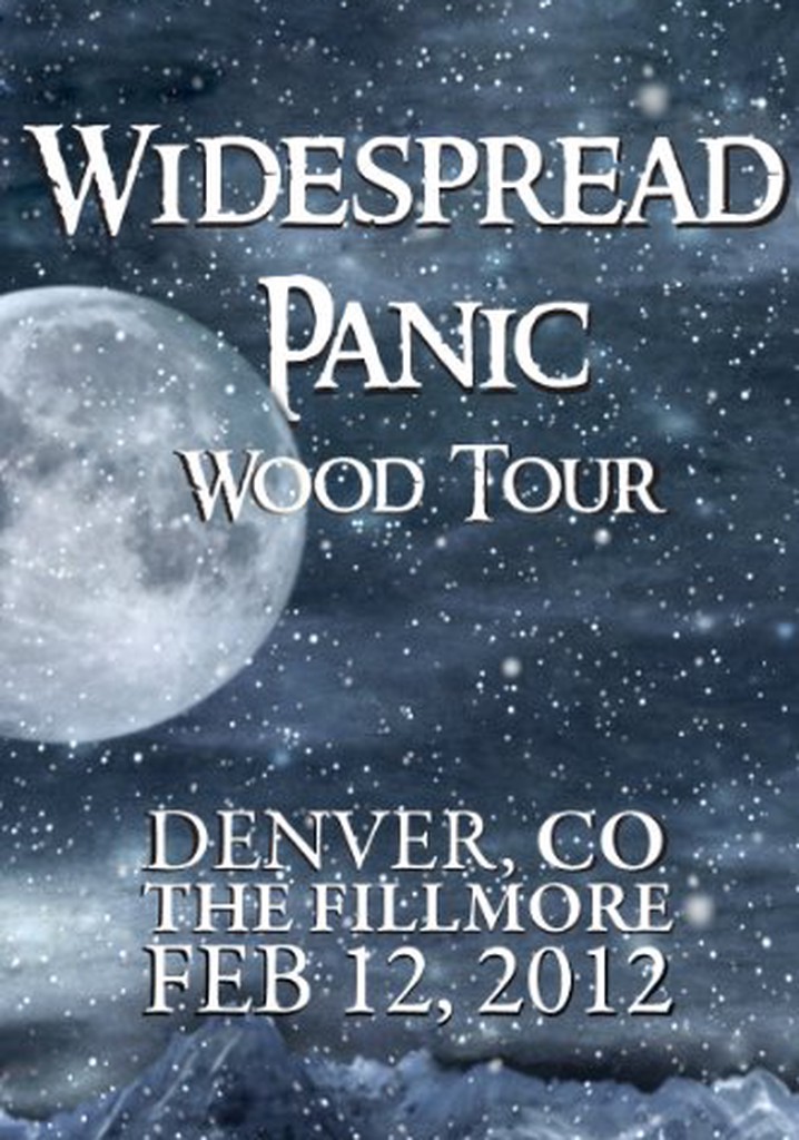 Widespread Panic: Wood Tour - Denver, CO The Fillmore February 12 , 2012
