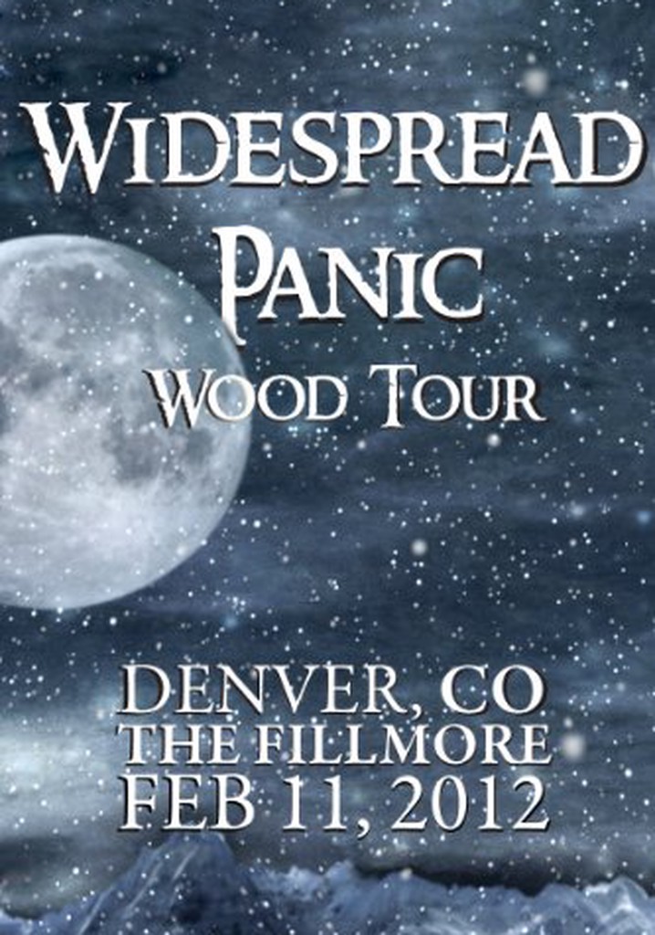 Widespread Panic: Wood Tour - Denver, CO The Fillmore February 11, 2012