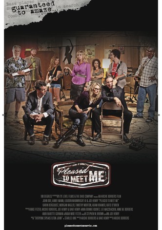Pleased to Meet Me