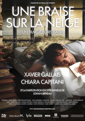 Une braise sur la neige