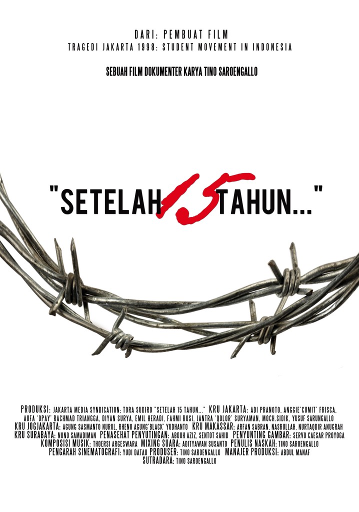 Setelah 15 Tahun...