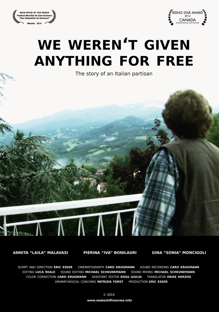 Non ci è stato regalato niente