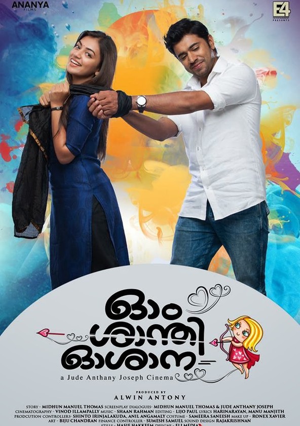 Ohm Shanthi Oshaana movie watch streaming online