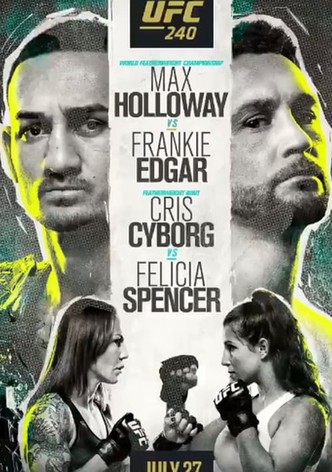 UFC 240: Holloway vs. Edgar