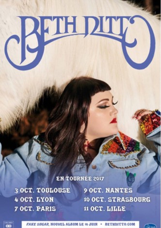 Beth Ditto à l’Aéronef de Lille le 11/10/2017